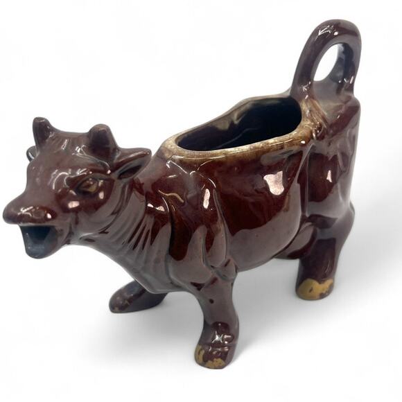Vintage Other - Vintage 60's Brown Cow  serving milk or cream creamer Pitcher Kitchen Decor